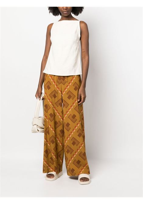 pantalone a gamba larga PIERRE LOUIS MASCIA | Pantalone | ADANASTR/PT11094206